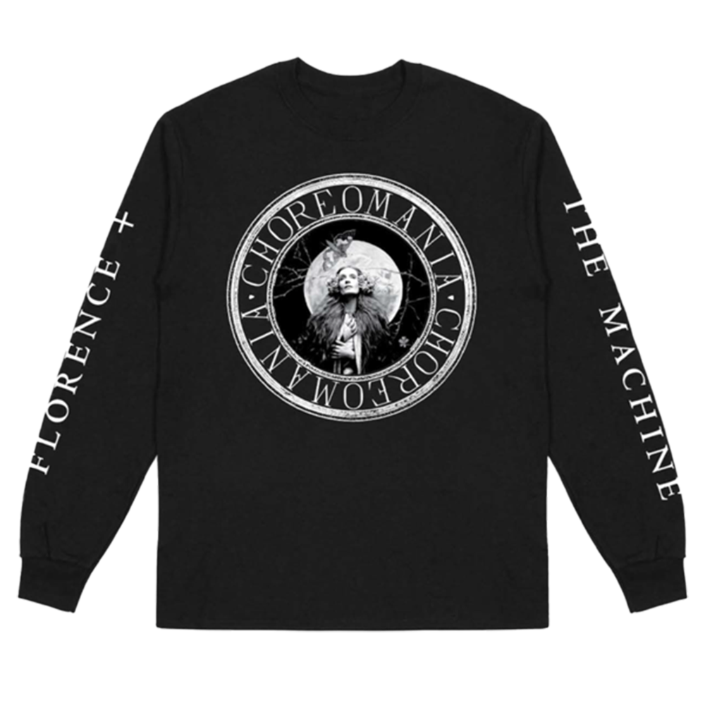 Choreomania Circle Black Longsleeve Front