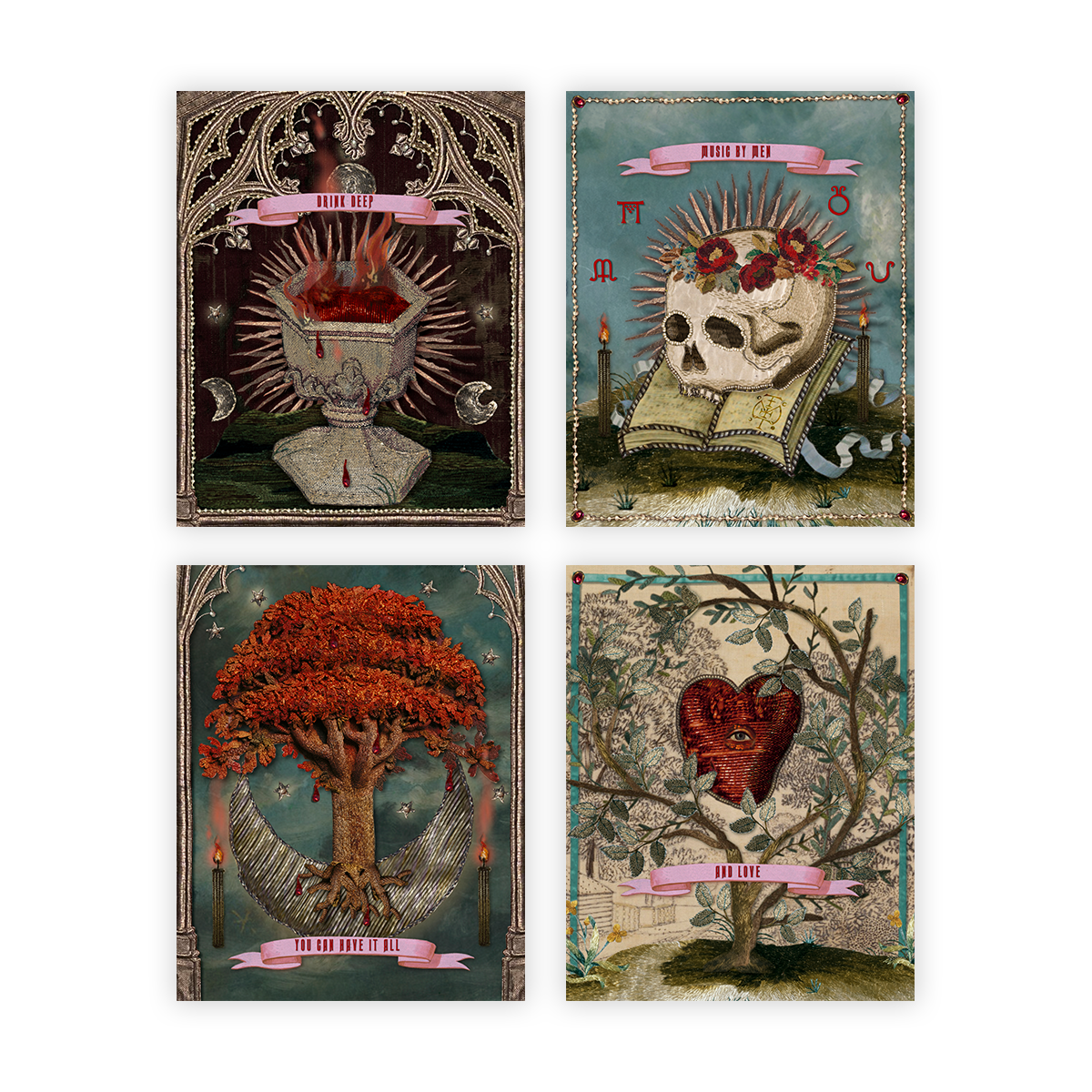 Everybody Scream Print Collection Cards 3