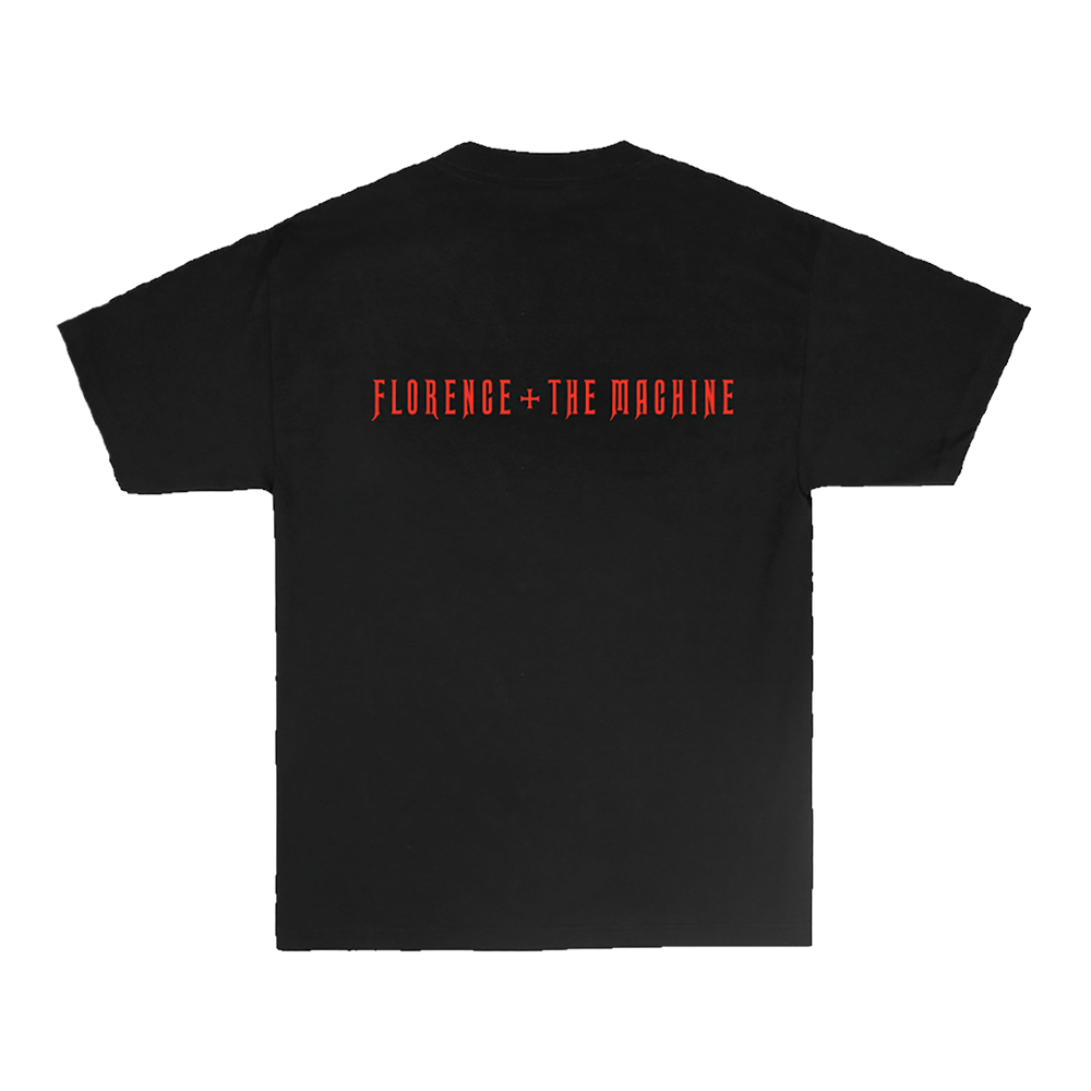 Seasons T-Shirt (Black/Red) back