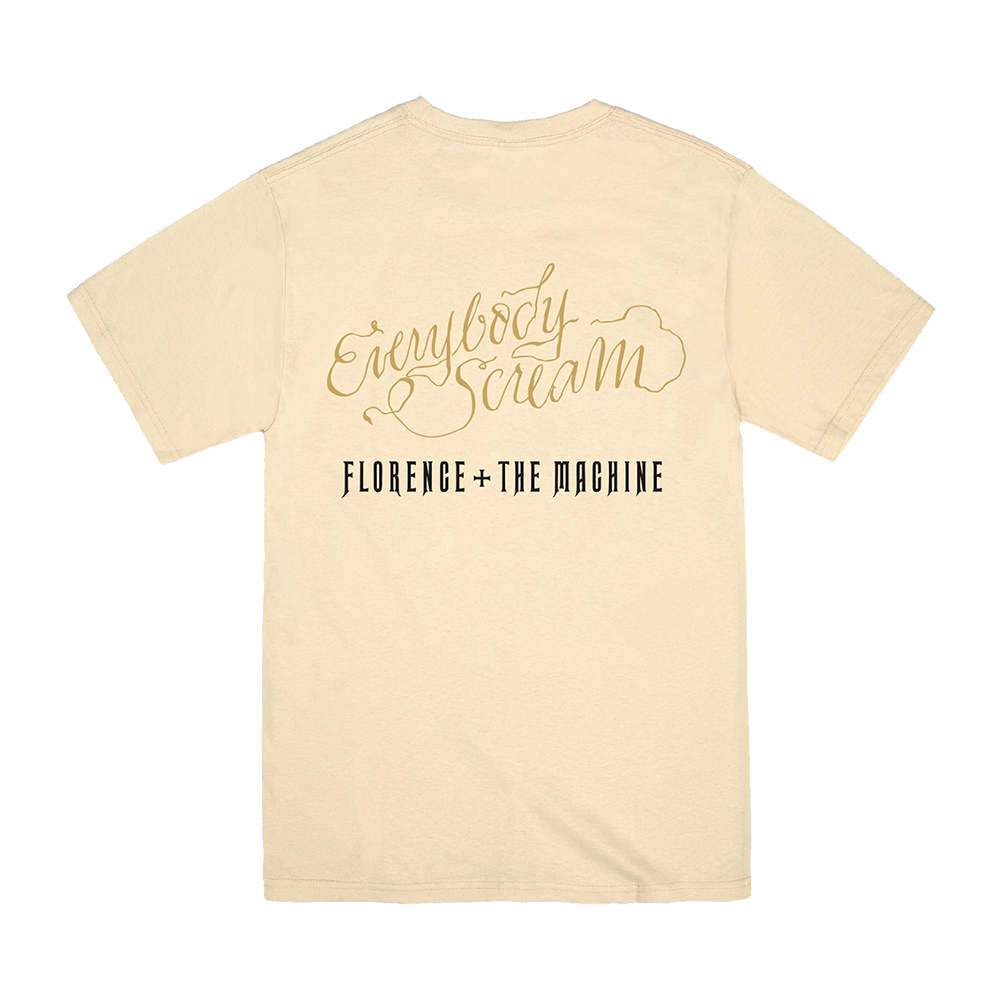 Sigil T-Shirt (Ecru/Gold) Back
