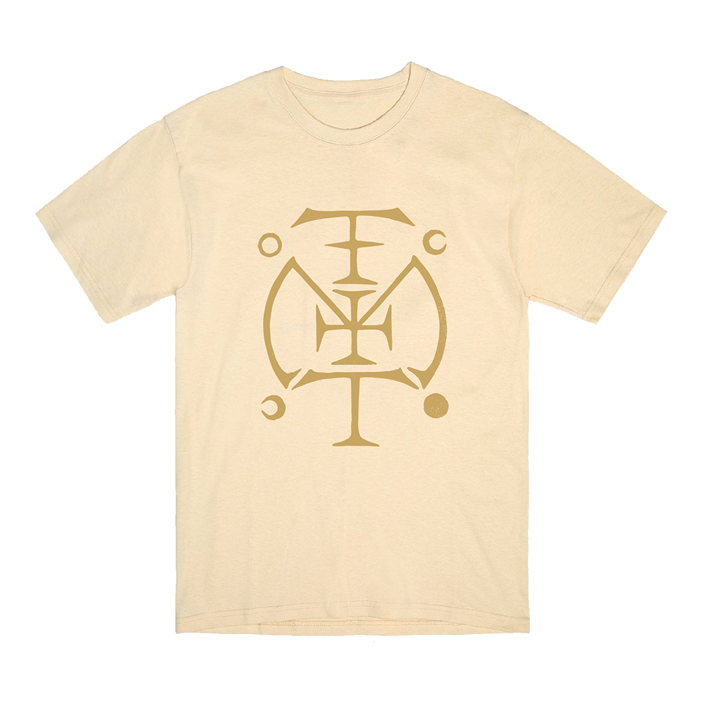 Sigil T-Shirt (Ecru/Gold) Front